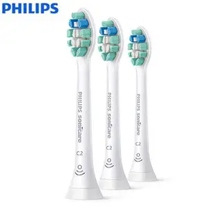 PHILIPS飛利浦 Sonicare 智能牙菌斑清除刷頭(三入組) HX9023【愛買】