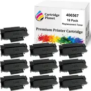 10 Pack Compatible Toner Cartridge for Ricoh 406567 TYPE-SP1100HS (4,000 Pages) for Lanier Ricoh Aficio SP 1100SF