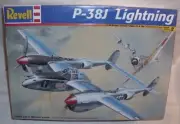 REVELL P-38J LIGHTNING WWII AIRCRAFT MODEL KIT BOXED 1/48 SEALED 85-5479