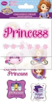 SandyLion DISNEY SOFIA THE FIRST Decoration Medley - 21 pcs