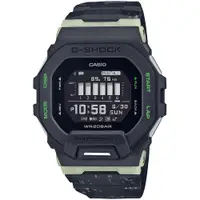 在飛比找PChome24h購物優惠-CASIO G-SQUAD 智慧藍芽運動訓練計時錶/夜光迷彩