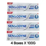 4 Boxes x 100g Sensodyne Toothpaste Extra Fresh For Tooth Repair And Protect