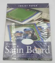 Strathmore - Satin Board Inkjet Paper 20-Sheets 8.5" x 11" - 59-401 New