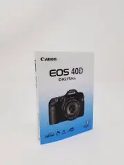 Canon EOS 40D Instruction Owners Manual Book NEW