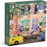 Spring Street Puzzle in a Square Box: 1000 Pieces