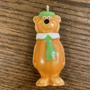 Vintage Yogi Bear Birthday Candle Hanna Barbara Betty Crocker New 1975 70s fig