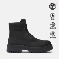 在飛比找PChome24h購物優惠-Timberland 男款黑色全粒面皮革 Timberlan