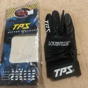 Louisville Slugger TPS Batter’s Glove Adult Right Hand Small Black New