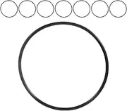 8pcs Washer Water Filter Silicone Gasket Water Purifier Sealing Gasket Gaskets Rubber Seal Gasket Seal Silicone Ring for Water Purifier Silicone Sealing Ring Gel