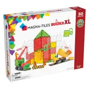 50pc Magna-Tiles Builder XL Set Kids/Children Magnetic Tiles Building Toy 3+