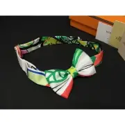 Hermes Noed Papillon Silk 100 Bow Tie Multicolor Al3036