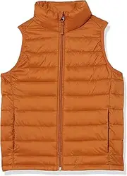 [Amazon Essentials] Toddler Boys' Lightweight Water-Resistant Packable Puffer Vest