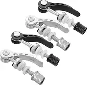 Mountain Bike Seat Clamp Quick Release Clamp Binder Clip Bolt Aluminum Alloy for Secure Mounting