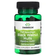 Swanson, Full Spectrum Black Walnut Hulls, 500 mg, 60 Capsules