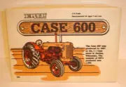 Vintage 1986 Ertl Case 600 Diecast 1/16 Scale Tractor USA - "Factory Sealed Box"