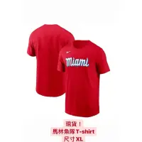 在飛比找蝦皮購物優惠-大聯盟 馬林魚隊T shirt