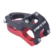 Mountain Bike Handlebar Faucet Accessories Bicycle Downhill Short Handle Climbing Bike Hollow Stem Riser 31.8mm black red