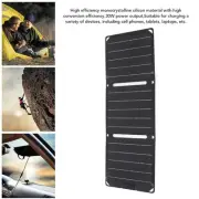 30W Portable Solar Panels Charger Lightweight Foldable Outdoor Solar Panel