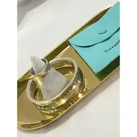 在飛比找蝦皮購物優惠-Tiffany & co 正品經典1837系列純銀戒指 手鐲