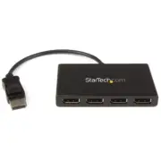 StarTech MSTDP124DP DisplayPort to DisplayPort Multi-Monitor Splitter 4-Port MST
