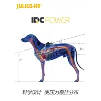 在飛比找ETMall東森購物網優惠-Julius K9胸背帶狗牽引繩胸背中大小型犬遛狗防爆沖背心