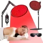 Red Light Therapy, Infrared Light Therapy Lamp with Stand for Face and Body,L...