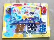 Melissa & Doug Blues Clues & You! Wooden Chunky Puzzle Fridge Food 10 Pcs Babies
