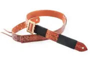 RightOn! Legend Brian May Bohemian Guitar Strap; Woody