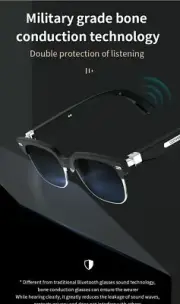 Bluetooth Smart Glasses Polarized Sunglasses Music Headset Sport Fishing Goggles