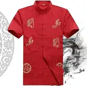 [ZIRIA] Clothing for kung fu Shirts Mens Shanghai Shirt Tang Suit Men Tunic Orient Names Kungfu Tops tangzhuang