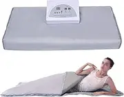 Far-Infrared Sauna Blanket, 2 Zone Digital Far-Infrared (FIR) Oxford Sauna Heating Blanket, Professional Detox Therapy Home Spa Beauty Device