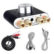 5.0 Digital Power Amplifier HiFi Stereo Audio 50W+50W Car Home Mini Bluetooth