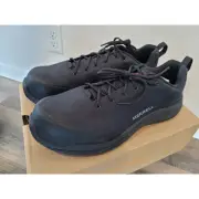 Merrell Men's Black Moab Flight Carbon Fiber Safety Toe Size 14 Shoe