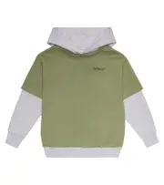 [Off-White Kids] Off-White Kids Doubled Scribble hoodie Y 8 green