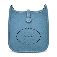 在飛比找Yahoo奇摩購物中心優惠-Hermes 愛馬仕 Evelyne 16cm T/C H 