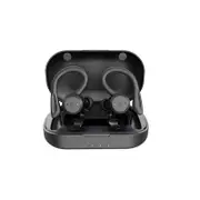 Wireless Earbuds 5.3 Bluetooth Headphones Over-Ear Buds with Earhooks HiFi Stereo Sound Sports Earphones-Black