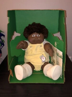 Vintage Cabbage Patch Kids Doll -- In Box w/ Original Papers -- Selby Ely - RARE