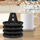4Pcs Bottle Drying Rack Stackable Water Bottle Dryer Rack Space Saving hahGo