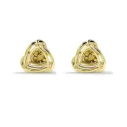 Trillion 8mm Solitaire Stud Earring Semi Mount In 14k Yellow Gold (54945)