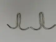 COMPONENT HARDWARE J77-4401 Stainless Steel Double Sliding Pot Rack Hook Qty 300