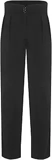 [FEESHOW] Men's High Waist Latin Dance Pants Modern Ballroom Salsa Jazz Dance Trousers Performance Costume