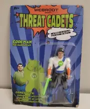 Webroot Threat Cadets Minifigures Codeman The Barbarian