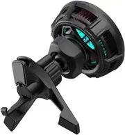 Ergo iPhone Phone Holder 15W Wireless Car Charger with Cooling Fan for iPhone 15, MagSafe Compatibl