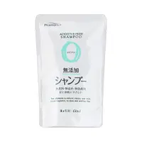 在飛比找PChome24h購物優惠-日本熊野Zero無添加洗髮精(補充包)450ml