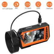 Dual Lens Industrial Endoscope 1080P HD Waterproof Borescope Inspection Camera