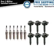 Ignition Coil & Iridium Spark Plug Kit Fits 2013-2016 Ford Taurus