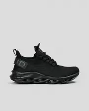 [Lucid] Lucid Boys' Stratford Shoes in Black/Grey Size 04 04 Black/Grey
