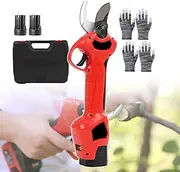 qwmvhfg， 16.8V Pruning Shears Garden Electric Pruner with Trigger Switch for Easy Use