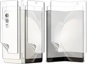 [BYIUIHS] [2 Sets 8PCS] Matte Screen Protector for Z Fold 5 ,Soft TPU Film Ultra-Thin Anti-Glare Screen Protectors for Samsung Galaxy Z Fold 5 2023 ,2 PCS Outside+2 PCS Inside Screen+2 PCS Back Cover+2