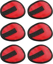 Fishing Hook Covers, Protective Bait Sleeve, Lure Wraps Set of 6 for Ice Trolling Fishing Rods Portable Hook Protector Bait Keeper Outdoor Gear Accessories